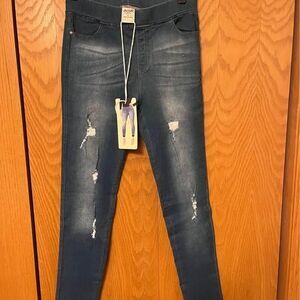 NEW by JVINI - Distressed Jeggings - womens size S